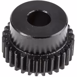 Module = 0.8 Nombre de dents = 30 Matériau = Acier Diamètre d'alésage = 6mm Diamètre du moyeu = 12mm Diamètre Primitif = 24mm ...