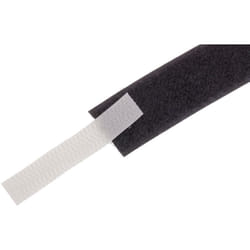 Ruban auto-agrippant RS PRO, 20mm x 5m, Noir ( Prix pour 1 )