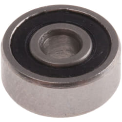 Roulement à billes étanche rigide, ø int. 3mm, ø ext. 10mm, larg. 4mm ( Prix pour 1 )