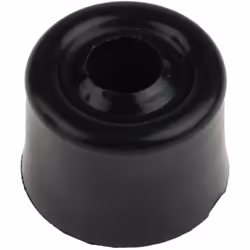 Type de butée de porte = Butée de porte amortisseur Matériau = PVC Couleur = noir Diamètre = 25mm Butoirs de porte, en PVC