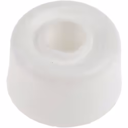 Type de butée de porte = Butée de porte amortisseur Matériau = PVC Couleur = Blanc Diamètre = 32mm Butoirs de porte, en PVC