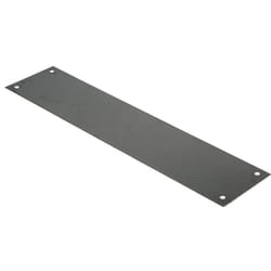 Rs Pro - Plaque d'obturation en Acier inoxydable, fixation Vis, Dimensions 330 x 75mm ( Prix pour 1 )