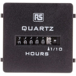 Rs Pro - Compteur Heures 1080 v c.c. Analogique 6 digits ( Prix pour 1 )