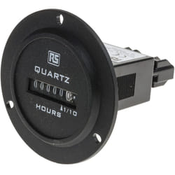 Rs Pro - Compteur Heures 1080 v c.c. Analogique 6 digits ( Prix pour 1 )