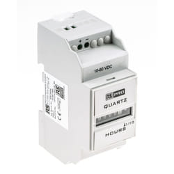 Rs Pro - Compteur Heures 1080 v c.c. Analogique 6 digits ( Prix pour 1 )