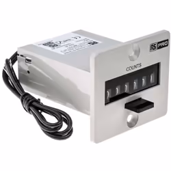 Tension d'alimentation = 230 V c.a. Mode de comptage = Impulsion Type d'affichage = Numérique Type d'entrée = Tension Type de ...