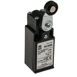 Rs Pro - Interrupteur de fin de course Levier à galet, no/nf, 10A, 400V ( Prix pour 1 )