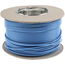 Fil de câblage électrique Rs Pro 45 2,5 mm², 750 v, pvc Bleu, 100m ( Prix pour Bobine de 100 Mètres )