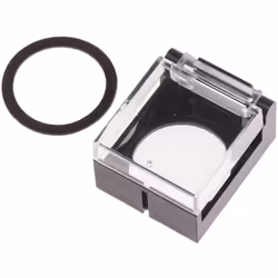 Type d'accessoire = Protection d'interrupteur A utiliser avec = Interrupteur à bouton-poussoir 16 mm Protections rabattables  ...