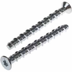 Taille de filetage = M6 Type = Boulon d'ancrage Longueur = 75mm Diamètre de trous de fixation = 6mm Epaisseur maximum de fixa ...