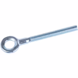 Taille de filetage = M6 Type = Œillet en acier forgé Longueur = 75mm Diamètre de trous de fixation = 6mm Matériau = Acier au ...