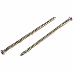 Taille de filetage = M6 Type = Vis Béton Longueur = 150mm Diamètre de trous de fixation = 7.5mm Epaisseur maximum de fixation ...