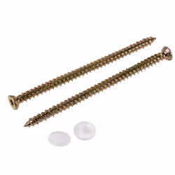 Taille de filetage = M6 Type = Vis Béton Longueur = 120mm Diamètre de trous de fixation = 7.5mm Epaisseur maximum de fixation ...