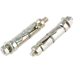 Rs Pro - Bouclier d en Acier au carbone M6, 12mm x 45mm ( Prix pour Sachet de 10 )