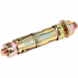 Taille de filetage = M8 Type = Goujon d'ancrage à boulon Longueur = 50mm Diamètre de trous de fixation = 14mm Epaisseur maxim ...