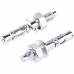 Taille de filetage = M10 Type = Goujon d'ancrage Longueur = 65mm Diamètre de trous de fixation = 10mm Epaisseur maximum de fi ...