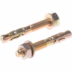 Taille de filetage = M10 Type = Goujon d'ancrage Longueur = 75mm Diamètre de trous de fixation = 10mm Epaisseur maximum de fi ...