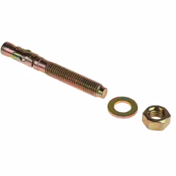 Taille de filetage = M12 Type = Goujon d'ancrage Longueur = 100mm Diamètre de trous de fixation = 12mm Epaisseur maximum de f ...