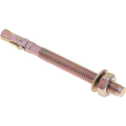 Boulon d'ancrage RS PRO, en Acier au carbone M10, 10mm x 120mm ( Prix pour Sachet de 10 )