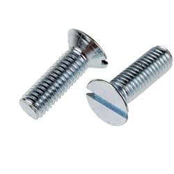 Rs Pro - Vis à métaux M3.5 à tête Fraisée fendue en Acier, 12mm ( Prix pour Sachet de 100 )