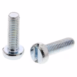 Forme de tête = Cylindrique Type d'entrainement = Plat Standard DIN = DIN 84 Longueur métrique = 8mm Taille de filetage métri ...