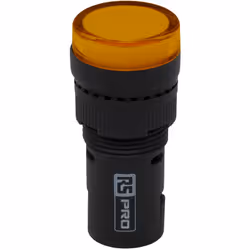 Tension Nominale = 24V c.a. / V c.c. Couleur de lampe témoin = Jaune Diamètre de découpe = 16mm Type de lampe = LED Type de m ...