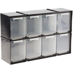 Rs Pro - Unité de stockage 8 tiroirs en Plastique, 208mm x 325mm x 90mm ( Prix pour 1 )