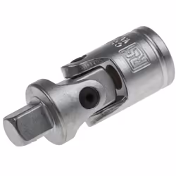 Taille d'entraînement = 1/4'' Type = Joint Type d'entraînement = Carré Finition = Miroir Matériau = Acier chrome vanadium Joi ...