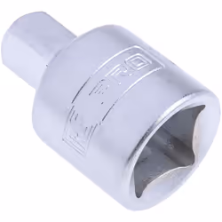 Taille d'entraînement = 1/4'' Type = Adaptateur Matériau = Acier chrome vanadium Adaptateur pour embase RS Pro. L'adaptateur  ...