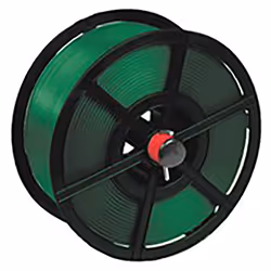 Tension de rupture = 290kg Largeur de cerclage = 12.8mm Longueur de cerclage = 1600m Couleur = Vert RS PRO 6