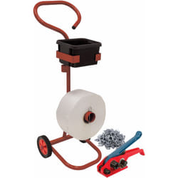 Rs Pro - Kit de cerclage 725kg, Polypropylène, Attache en Métal galvanisé Blanc ( Prix pour 1 )