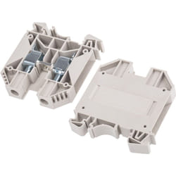 Rs Pro - Bloc de jonction 16mm², a visser, Beige ( Prix pour Paquet de 10 )
