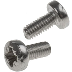 Rs Pro - Vis à métaux M3.5 à tête Cylindrique Pozidriv en Acier Inoxydable, 8mm ( Prix pour Sachet de 100 )