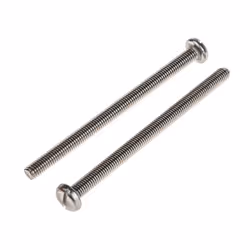 Forme de tête = Cylindrique Type d'entrainement = Plat Standard DIN = DIN 85 Longueur métrique = 75mm Taille de filetage métr ...