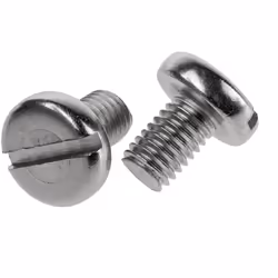 Forme de tête = Cylindrique Type d'entrainement = Plat Standard DIN = DIN 85 Longueur métrique = 12mm Taille de filetage métr ...