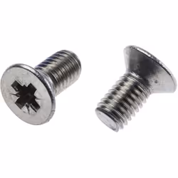 Forme de tête = Fraisée Type d'entrainement = Pozidriv Standard DIN = DIN 965 Longueur métrique = 10mm Taille de filetage mét ...