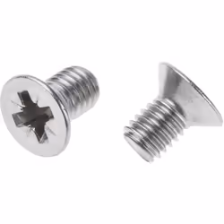 Forme de tête = Fraisée Type d'entrainement = Pozidriv Standard DIN = DIN 965 Longueur métrique = 10mm Taille de filetage mét ...