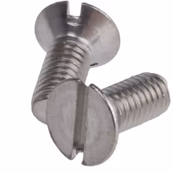 Forme de tête = Fraisée Type d'entrainement = Plat Standard DIN = DIN 963 Longueur métrique = 10mm Taille de filetage métriqu ...