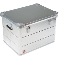 Malette de transport Rs Pro en Aluminium, Dimensions externes 630 x 465 x440mm , étanche ( Prix pour 1 )