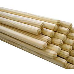 Rs Pro - Manche à balais en Bois Naturel 1.4m ( Prix pour 1 )