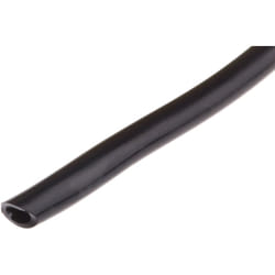 Rs Pro - Tuyau à air 4mm x 2.5mm x 30m Noir en Polyuréthane ( Prix pour 1 Mètres )