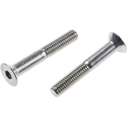 Vis à six pans creux, M6 x 40mm, tête Vis fraisée à tête creuse hexagonale, en Acier Inoxydable ( Prix pour Sachet de 50 )