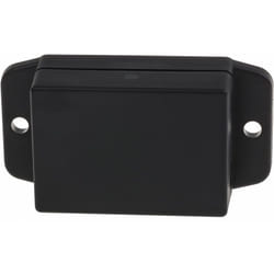 Boîtier RS PRO en ABS, 50 x 35 x 22mm, Noir ( Prix pour 1 )