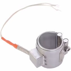 Type d'élément = Collier chauffant Gamme de puissance = 235 W Tension d'alimentation = 230 V c.a. Diamètre = 38 mm Blocs chau ...