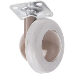 Roulettes industrielles Pivotante RS PRO, Diam 56mm, 50kg ( Prix pour Paquet de 2 )