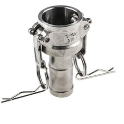 Rs Pro - Coupleur cannelé Partie c Mâle Droit 1pouce, en Acier inoxydable ( Prix pour 1 )