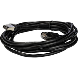 Rs Pro - Câble cat 6 Avec connecteur / , s/ftp, gaine pvc Noir, 3m ( Prix pour 1 )