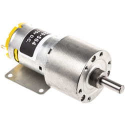 Rs Pro - Motoréducteur cc 4,5 15 v c.c., 7,9 w, 728 tr/min., dia. de l'arbre 6mm ( Prix pour 1 )