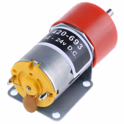 Tension d'alimentation = 12 V Type de moteur V c.c. = Motoréducteur à balais Gamme de puissance = 1,3 W Vitesse de sortie = 2 ...
