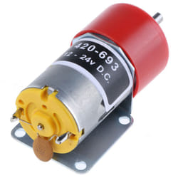 Motoréducteur CC RS PRO, 12 V c.c., 1,3 W, 33 tr/min, dia. de l'arbre 4mm ( Prix pour 1 )
